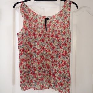 Flowered blouse